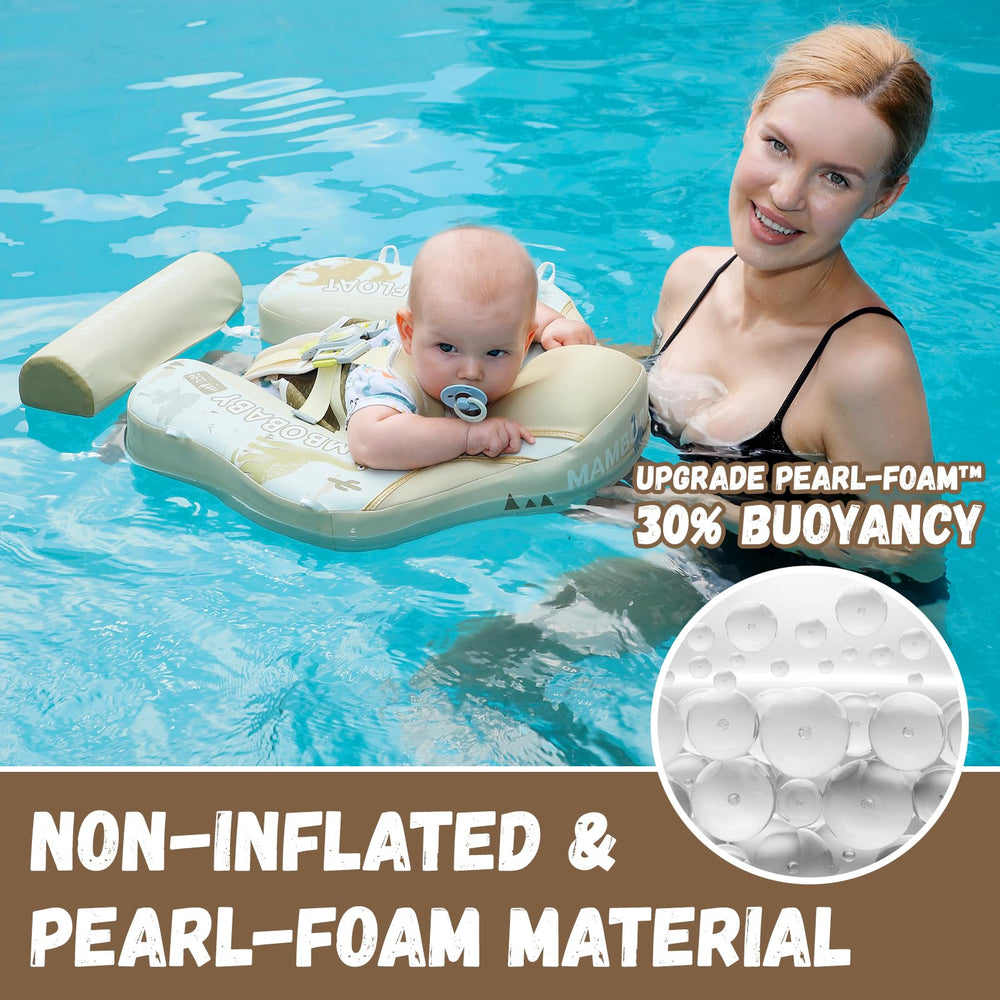 GENTEACO Mambobaby removable canopy shields skin with UPF 50+ protection.