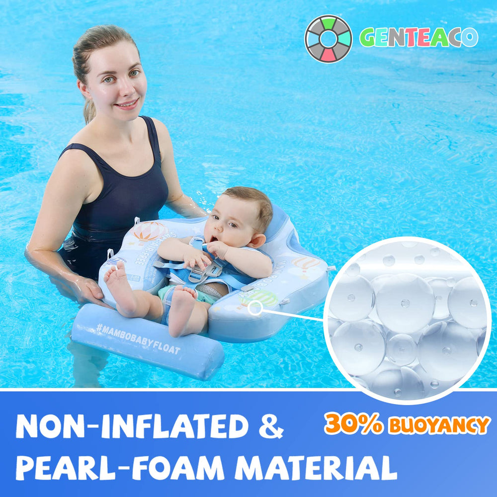 GENTEACO Mambobaby breathable mesh bottom enhances comfort and mobility.