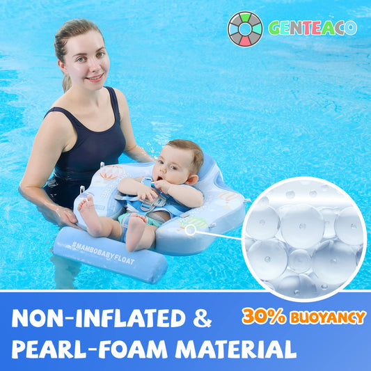 GENTEACO Mambobaby breathable mesh bottom enhances comfort and mobility.