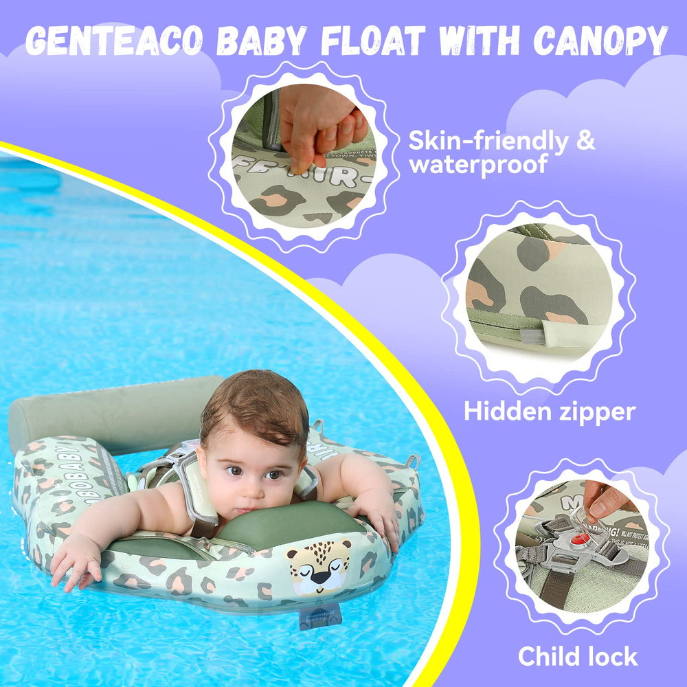 GENTEACO Mambobaby five-point belt with anti-touch cover keeps baby secure