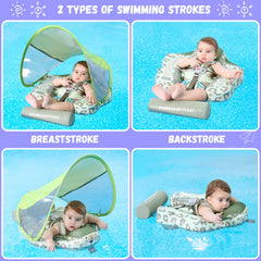 GENTEACO Mambobaby removable canopy for shade and parent monitoring