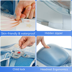 GENTEACO Mambobaby removable tail helps prevent tipping during use