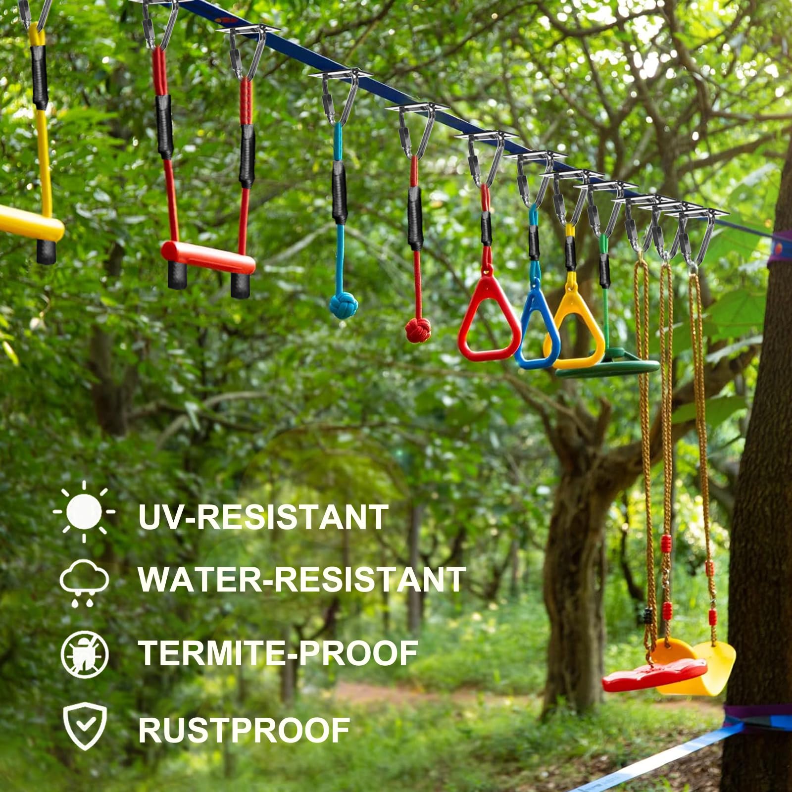 Gentle Booms Disc Swing enables smooth, safe motion outdoors