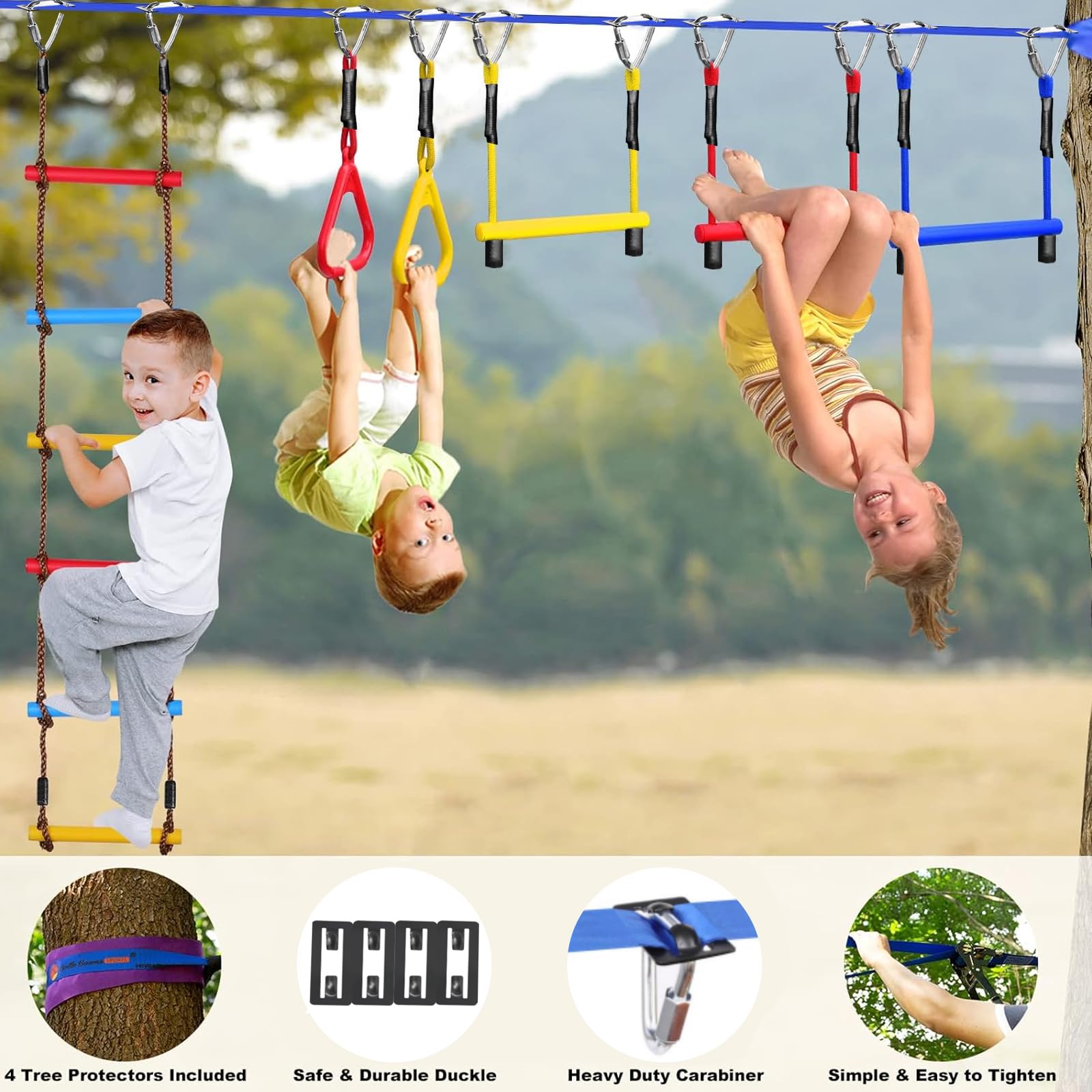 Gentle Booms Ninja Wheel steady momentum for playful challenge