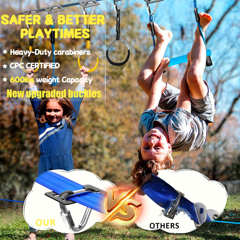 Gentle Booms Sports Ninja Warrior monkey bar in outdoor course