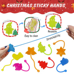 Genuvi Christmas Sticky Hands goodie bags ideal stocking stuffers for kids' celebrations