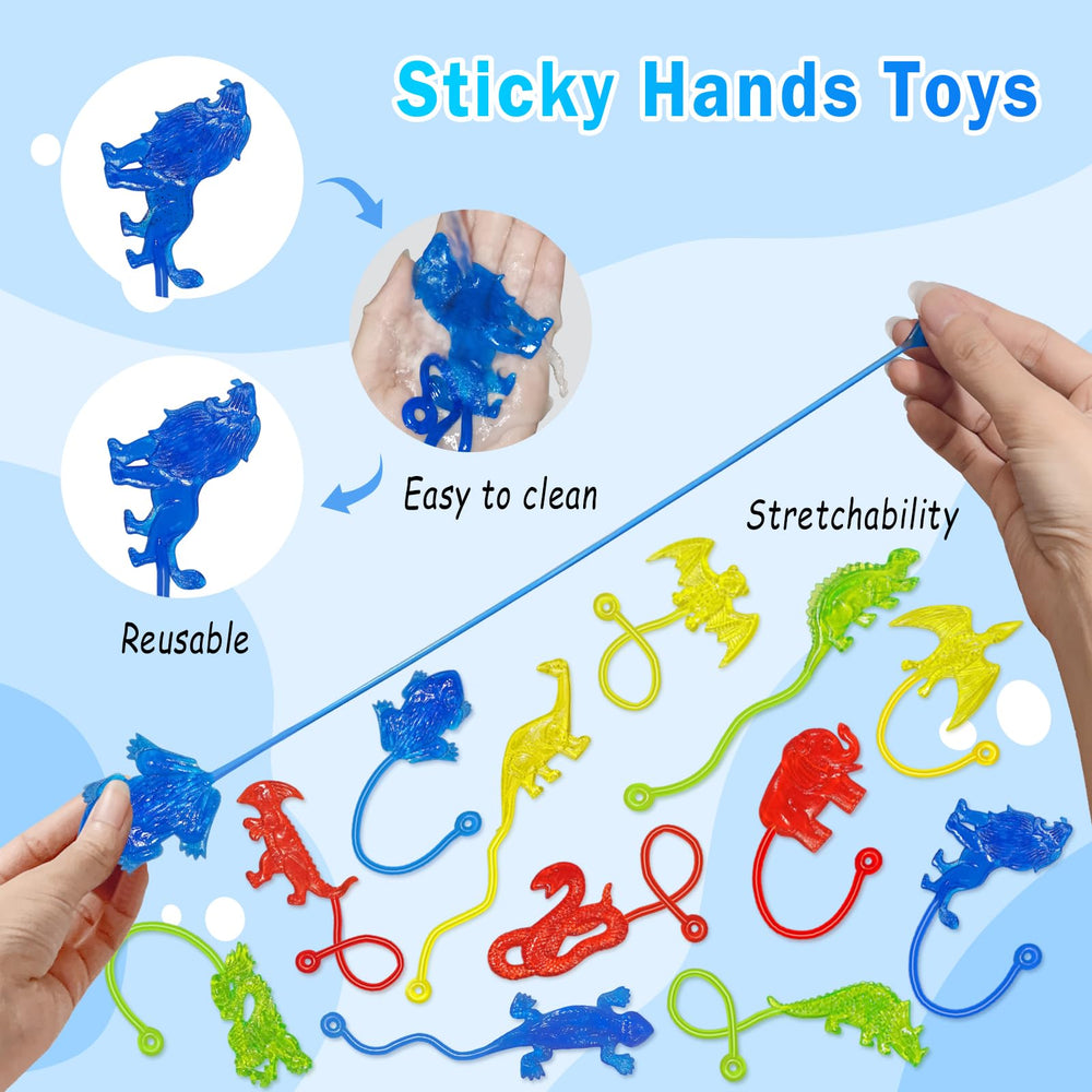Genuvi dinosaur sticky hands, ideal Easter eggs and stocking stuffers