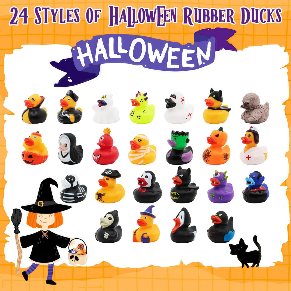 Genuvi glow-in-dark ducks for festive Halloween events