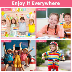 Genuvi pop bracelets make great Christmas and Easter gifts for kids.