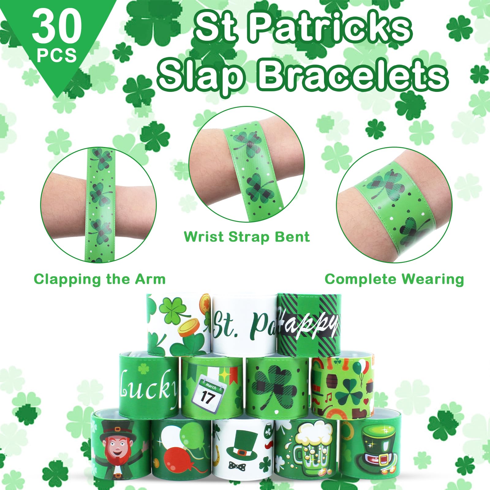Genuvi bracelet with coin-design pattern for party favors