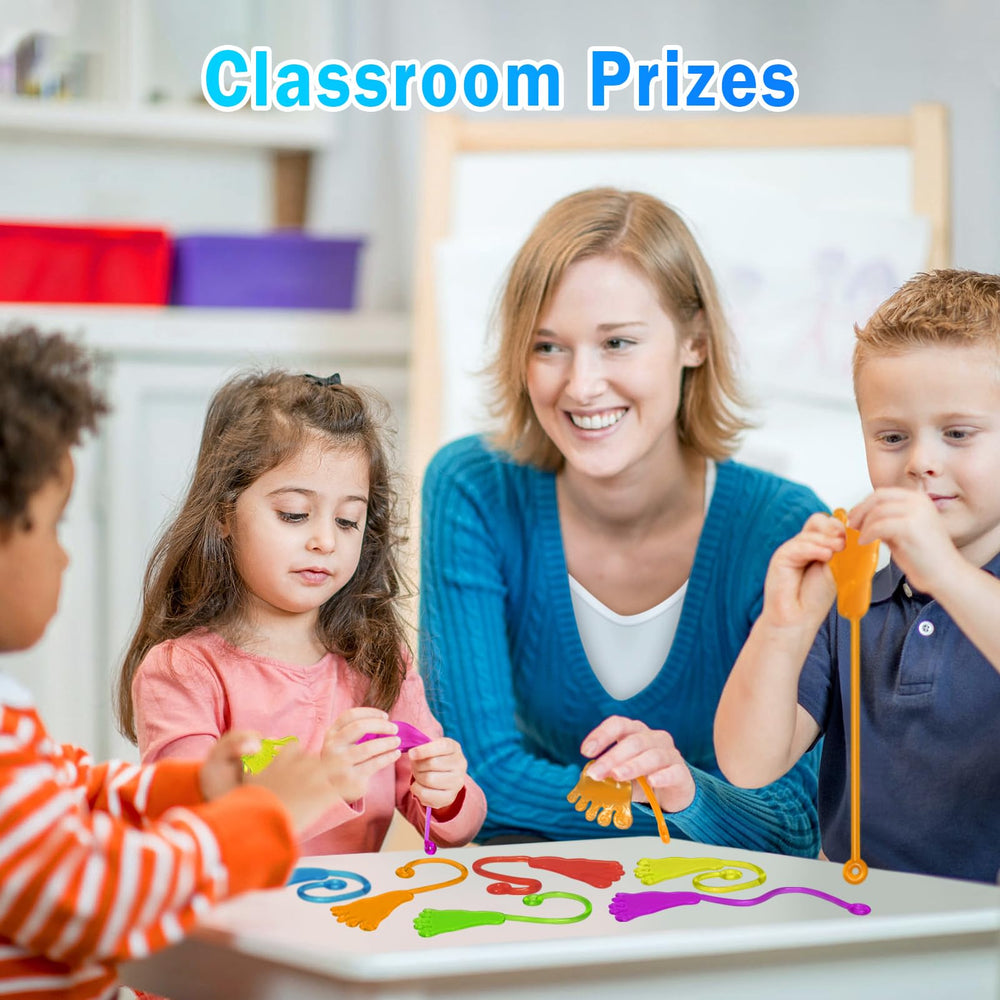 Genuvi Sticky Hands classroom-prizes image offers versatile rewards for students.