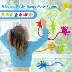 Genuvi Sticky Hands durable, non toxic material for long lasting kid friendly play.