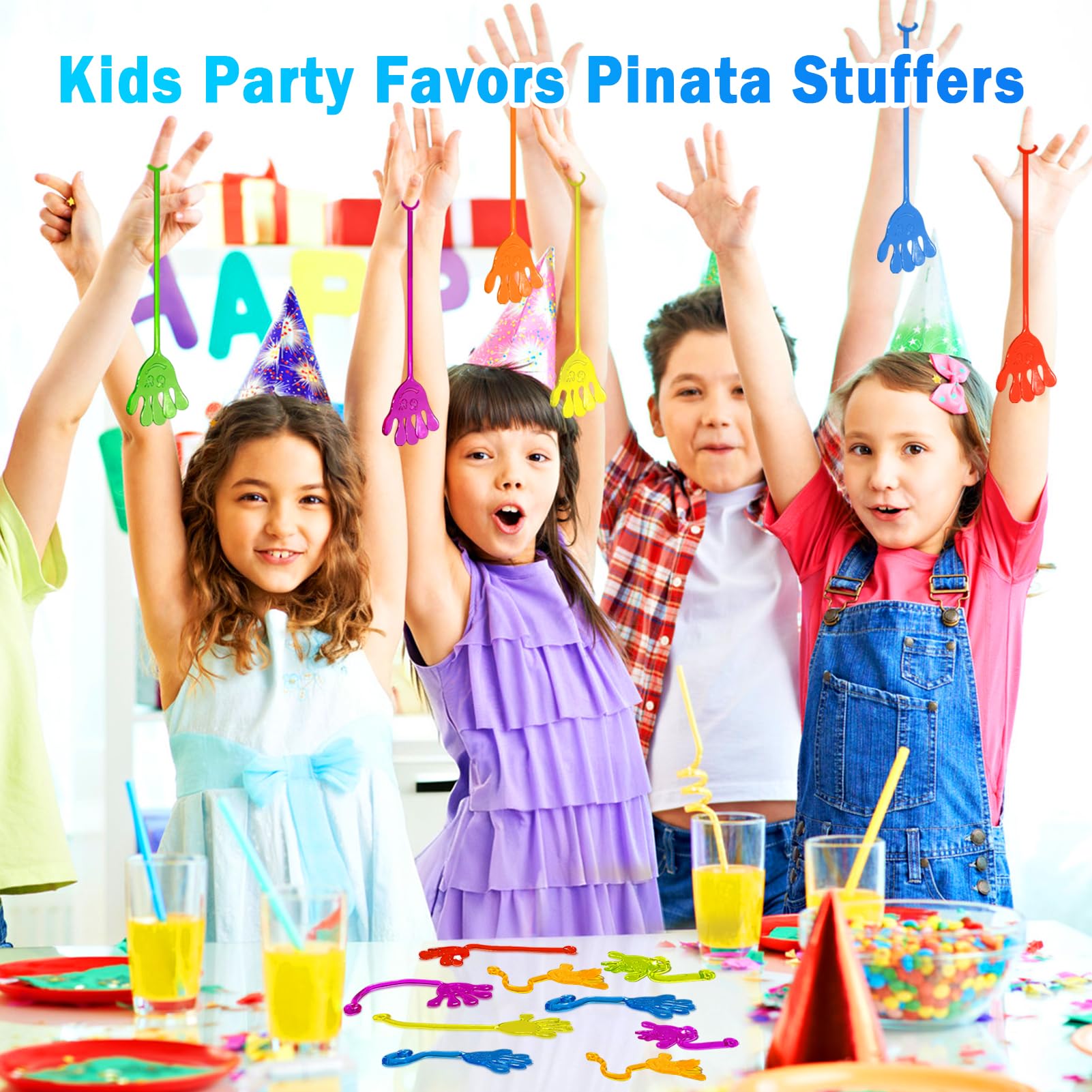 Genuvi Sticky Hands Easter egg fillers provide lightweight, interactive play.