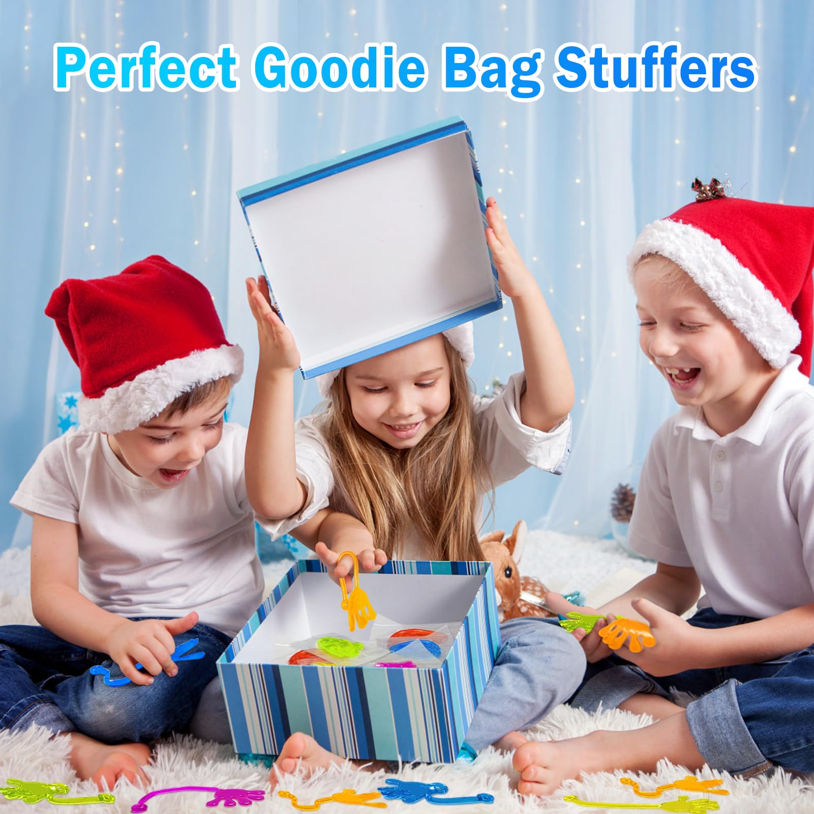 Genuvi Sticky Hands are non-toxic and easy to clean after play.