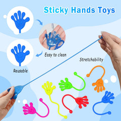 Genuvi Sticky Hands make fun stocking stuffers and classroom prizes.