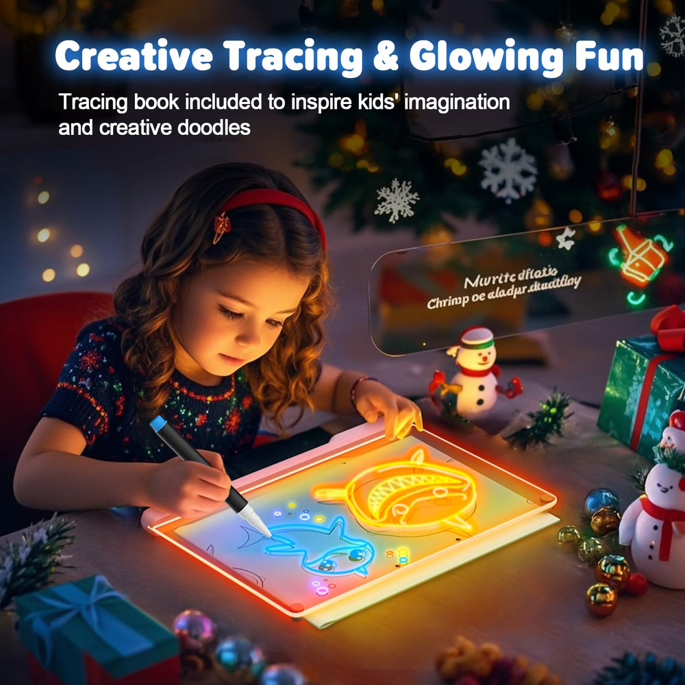 Geokay doodle glow board silicone corner pads