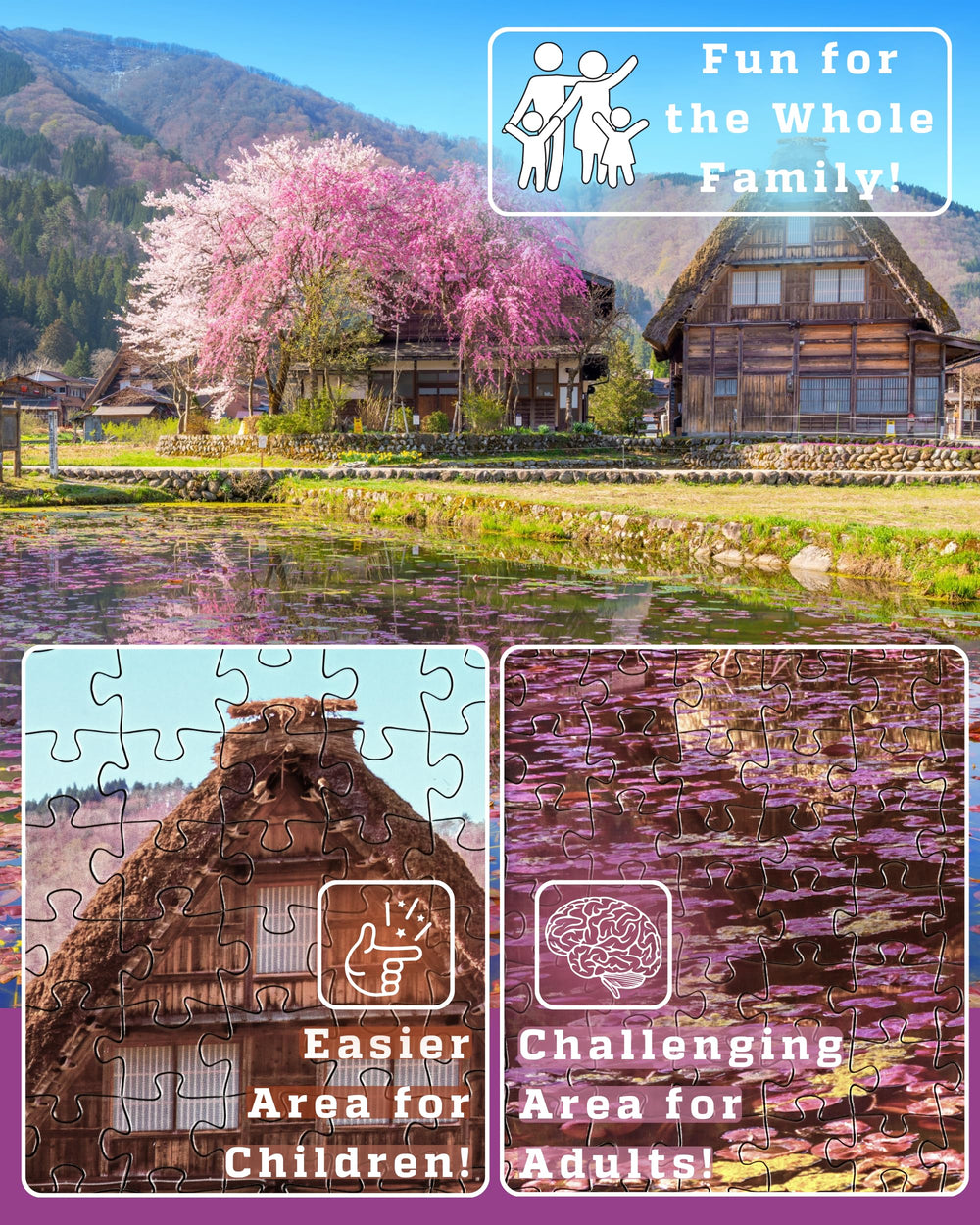 Gerjato 1000-piece puzzle full-size poster view for layout planning.
