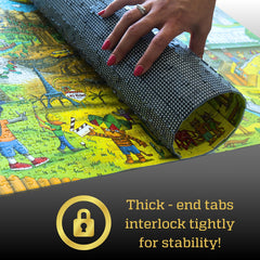 Gerjato puzzle pieces close-up showing interlocking tabs