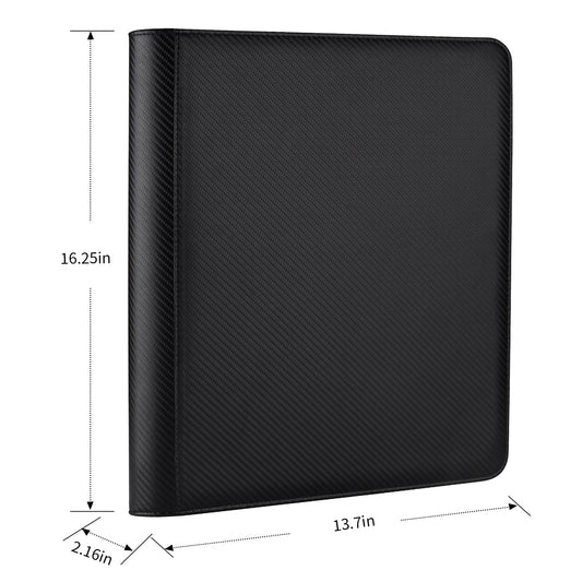 GERMUN 9-pocket double-sided pages protect cards and prevent bending