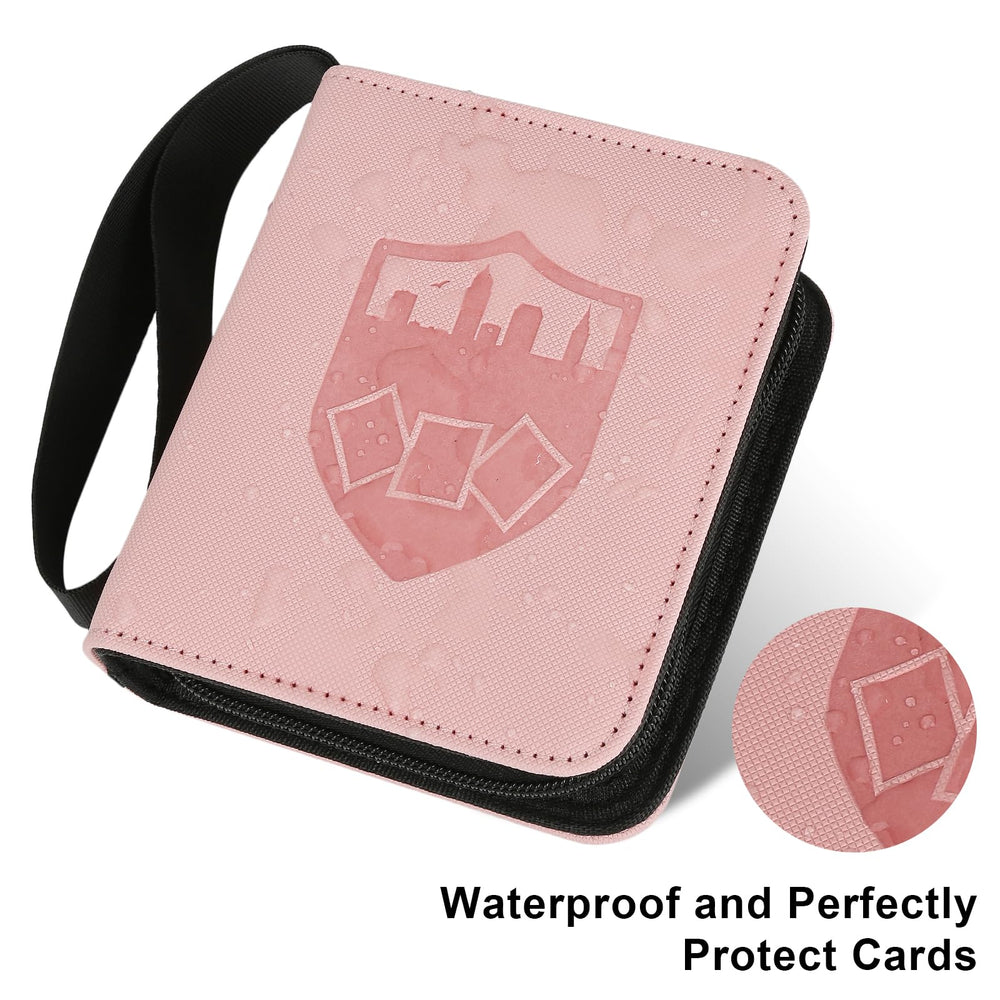 Clear polypropylene sleeves keep cards bright and fade-free