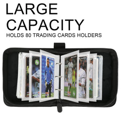 Premium PU leather exterior protects cards from spills and wear