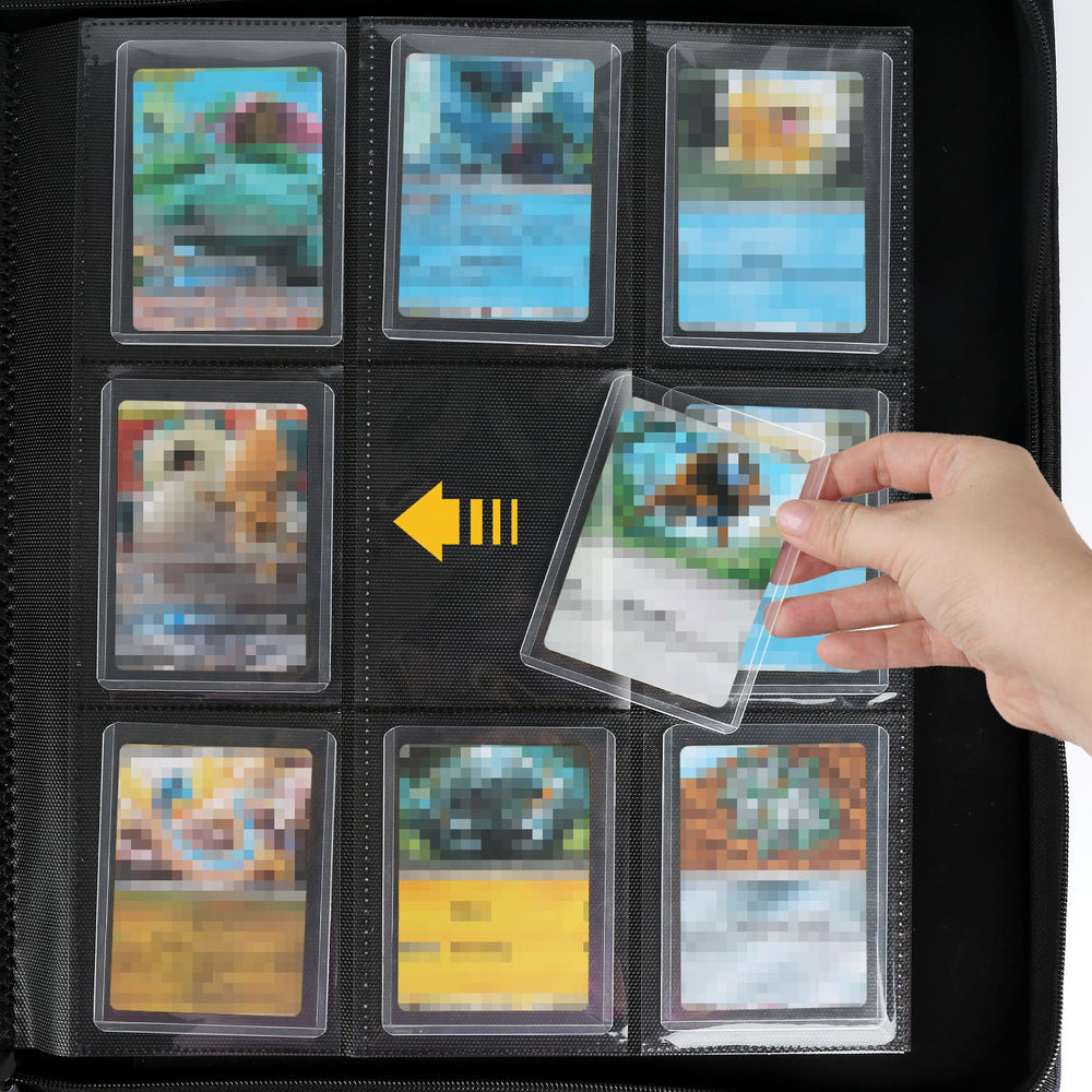 GERMUN compatible with MTG, Yugioh, and sports cards for easy organizing