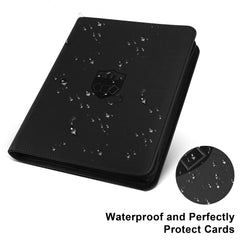 GERMUN PU cover provides water-resistant protection for your card collection.