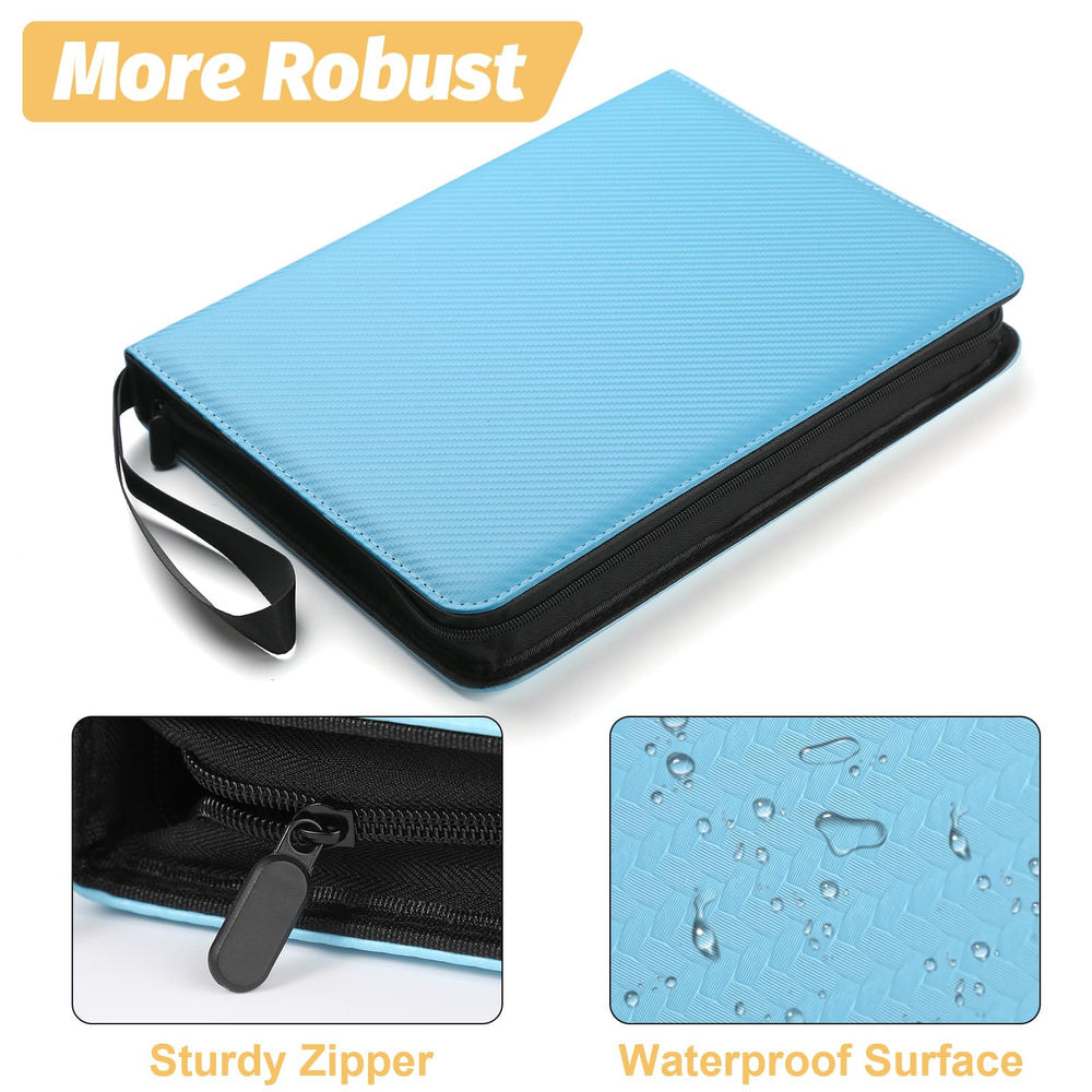 PU leather cover indicates durability and a smooth, premium feel