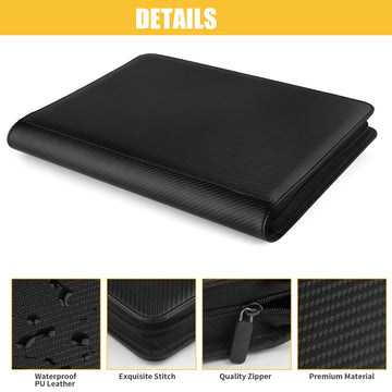 GERMUN premium PU leather finish binder with dust-free durability