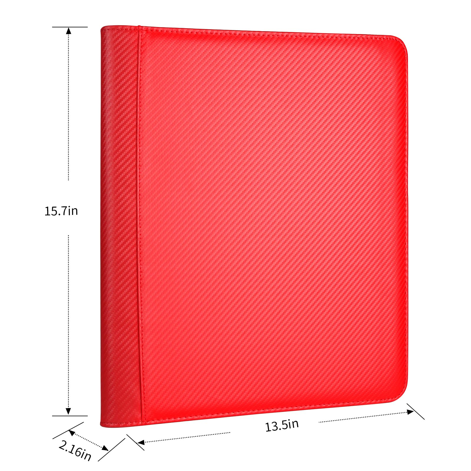 GERMUN 9-pocket pages, dual-sided for easy access.