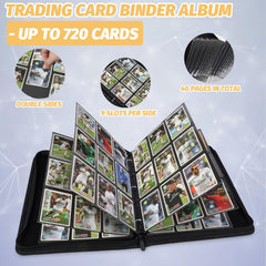 GERMUN binder compatible with MTG, sports, and game cards