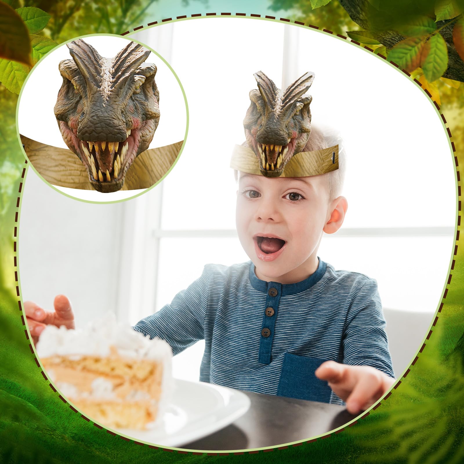 Gersoniel dinosaur party decor ideas complement balloons and costumes