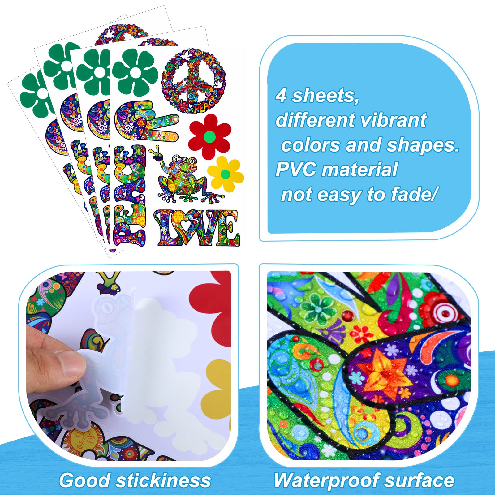 Gersoniel frog art laptop sticker stays vivid and removable without residue.