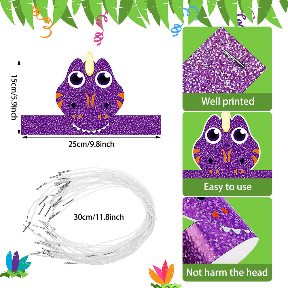 Gersoniel party accessories with dino ropes for easy fitting.