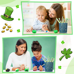 Gersoniel St Patrick's mini erasers puzzle-collection; bulk prizes.