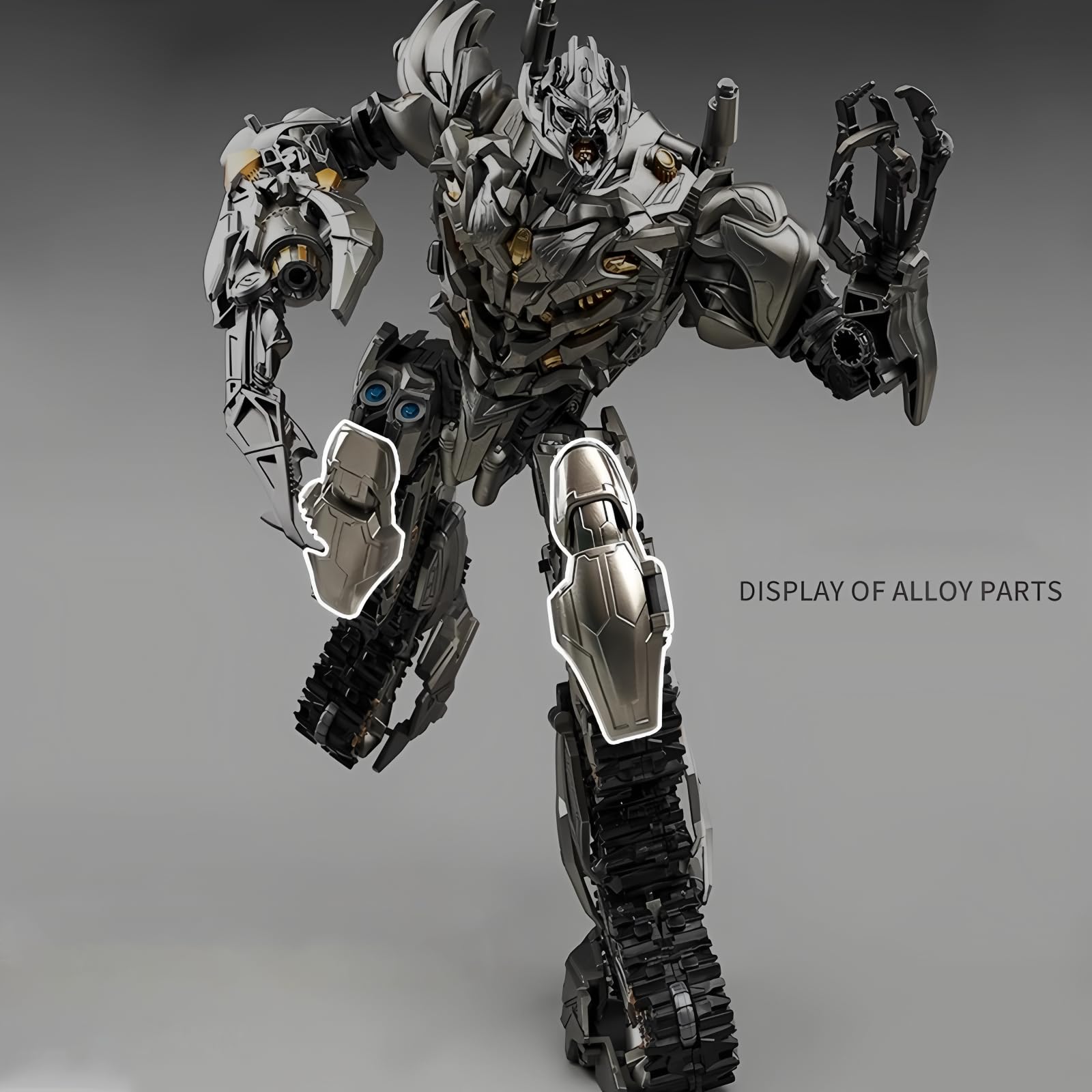GERYNS deformation toy metal ABS construction close-up showing thick build
