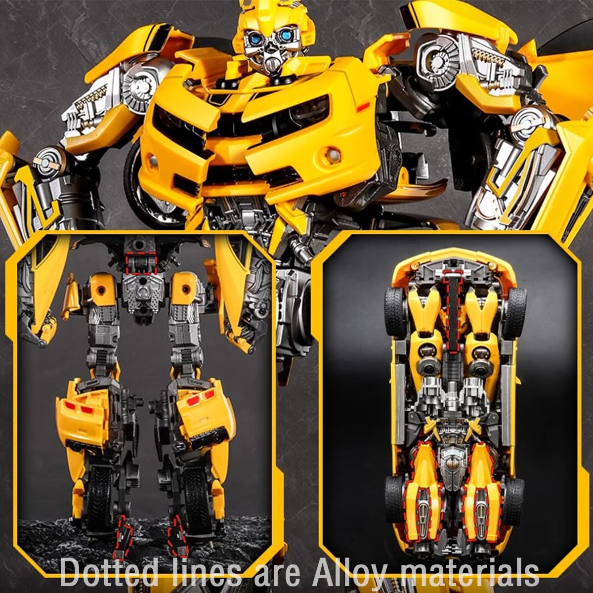 GERYNS deformation toy robot to car transition highlights versatile play modes.
