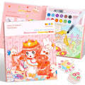 gesboole Paint with Water Princess cover showing vibrant, mess-free creativity for young artists