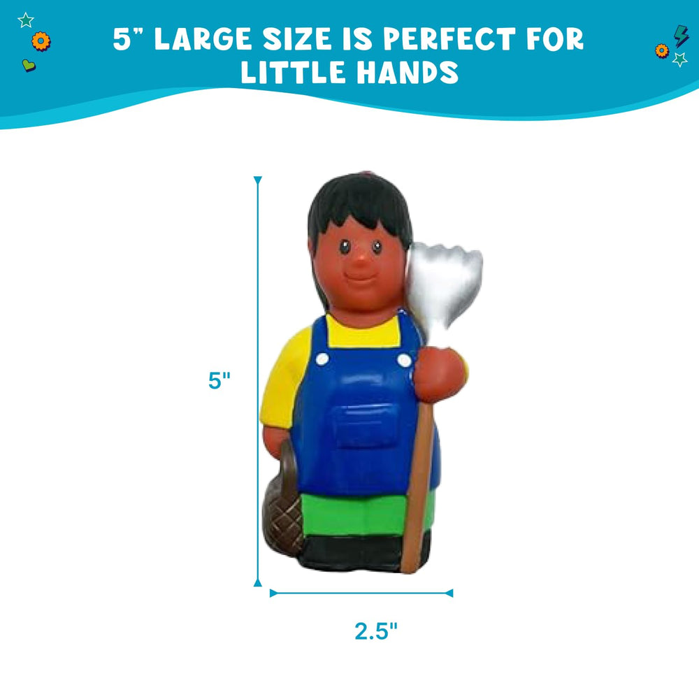 Get Ready Kids 620 chef figure invites culinary pretend play and creativity.