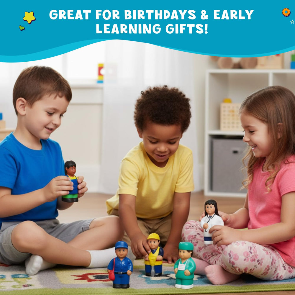 Get Ready Kids 620 nurse figure encourages care-themed storytelling and empathy during playtime.