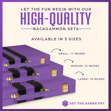 Get The Games Out backgammon dice and doubling cube for quick decisions