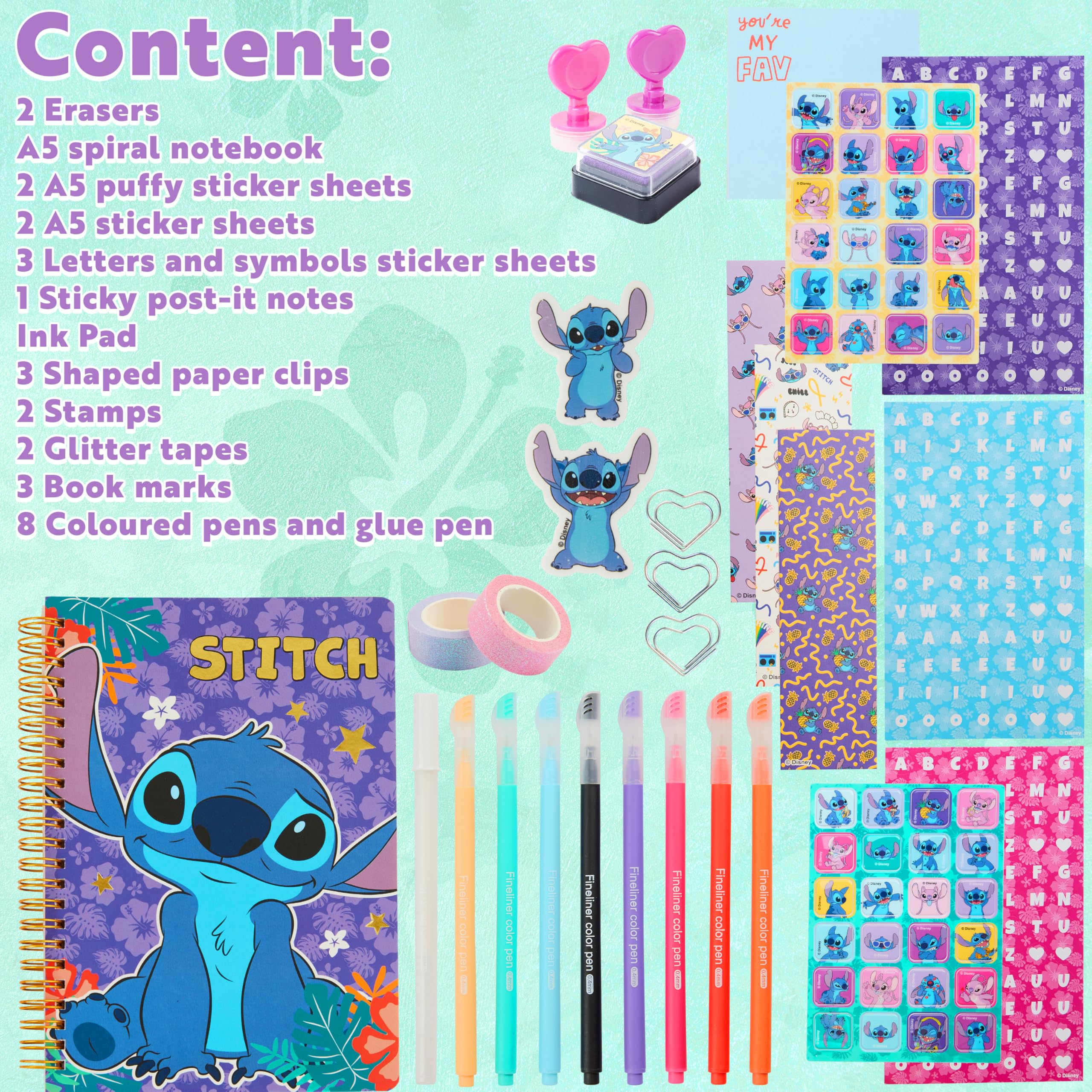 Get Trend Disney Stitch DIY set packaged in an open gift box