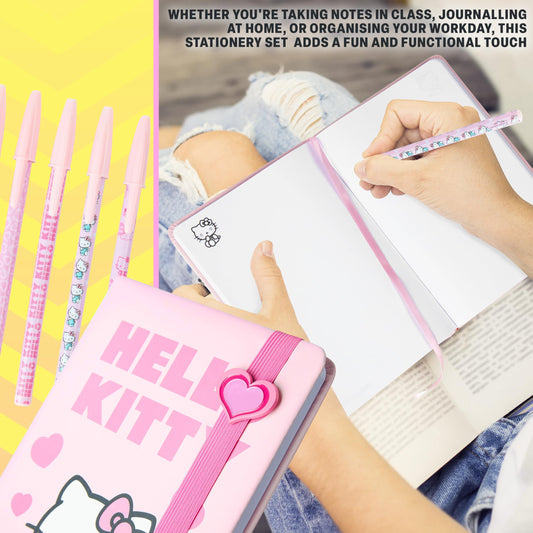 Get Trend Hello Kitty pink notebook for journaling and school notes.