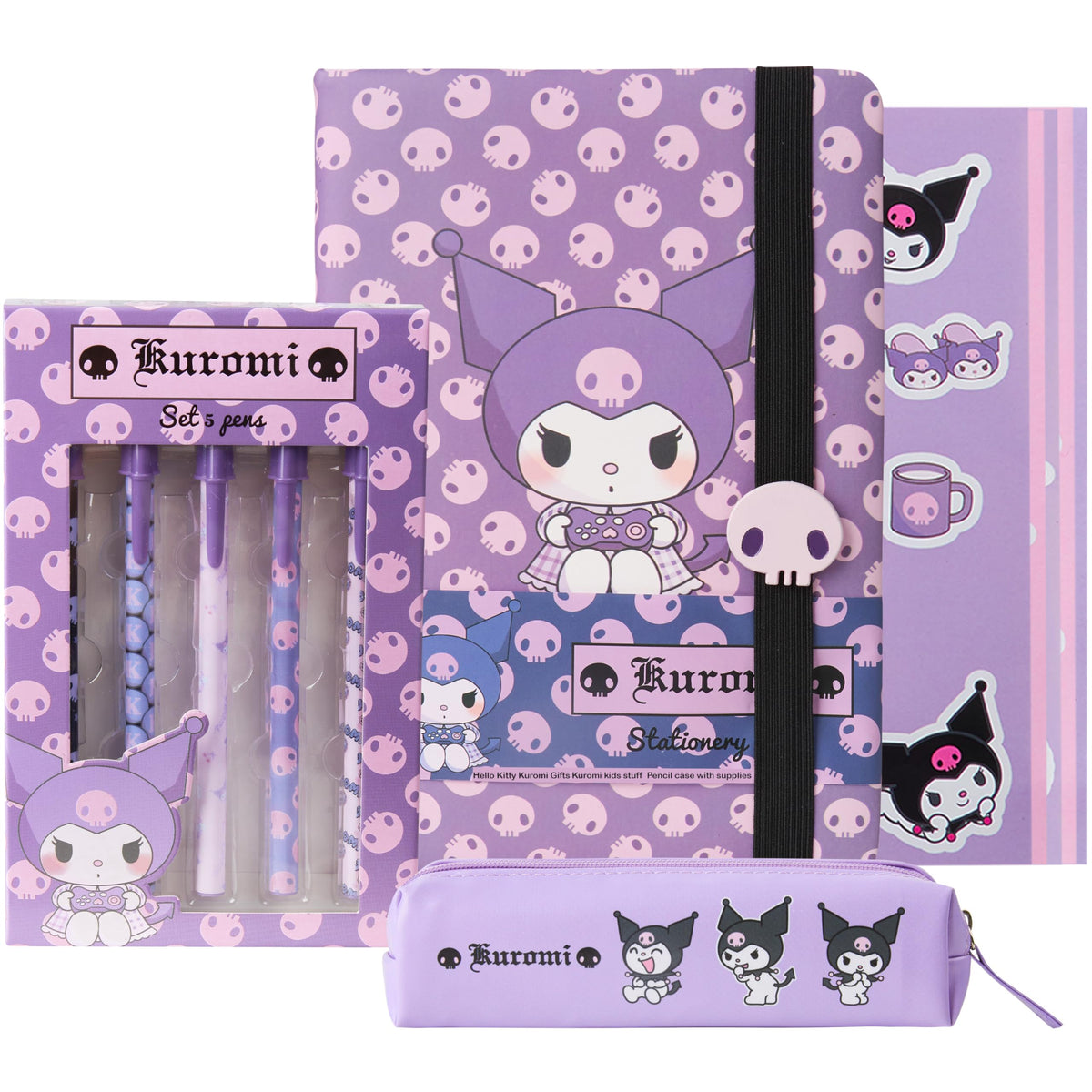 Get Trend Kuromi purple notebook for journaling and doodling ideas