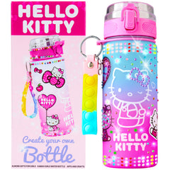 Get Trend Hello Kitty bottle kit with decorate-ready surface for creative play.