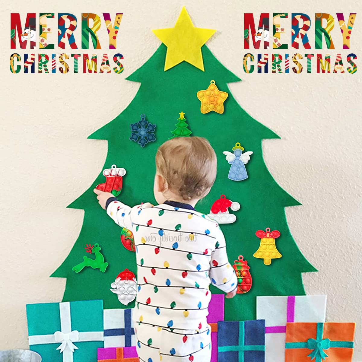 GETIEN Christmas pop fidget set box – gift-ready packaging