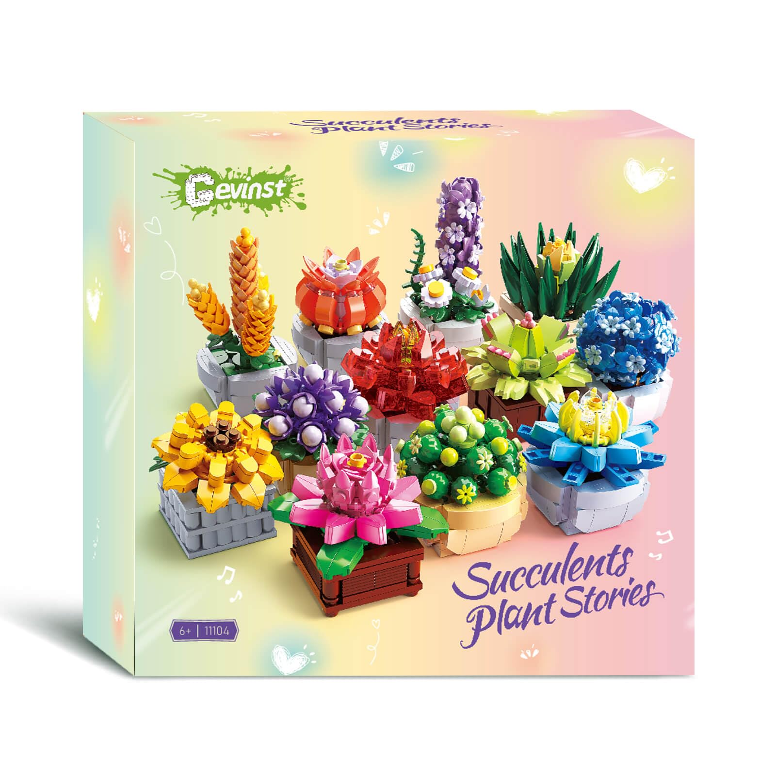 GEVINST artificial-plant-kit ready-to-style decor sets for homes.