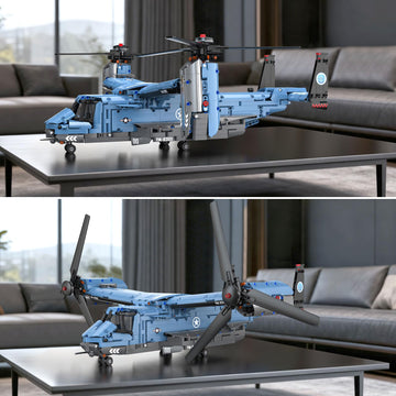 GEVINST V-22 Osprey finished model as striking 3D art for display and gifting
