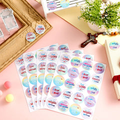 Geyee kid-friendly religious stickers, suitable for cards and gifts.