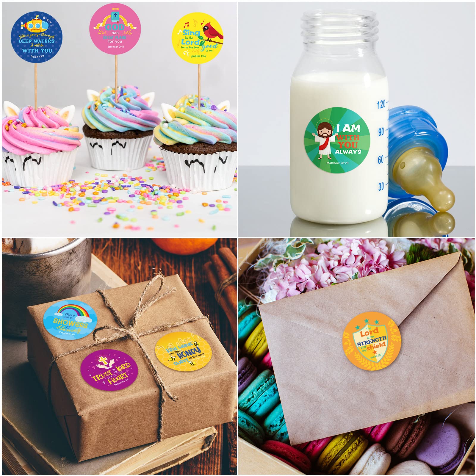 Geyee durable adhesive stickers easy to peel and stick on multiple surfaces.